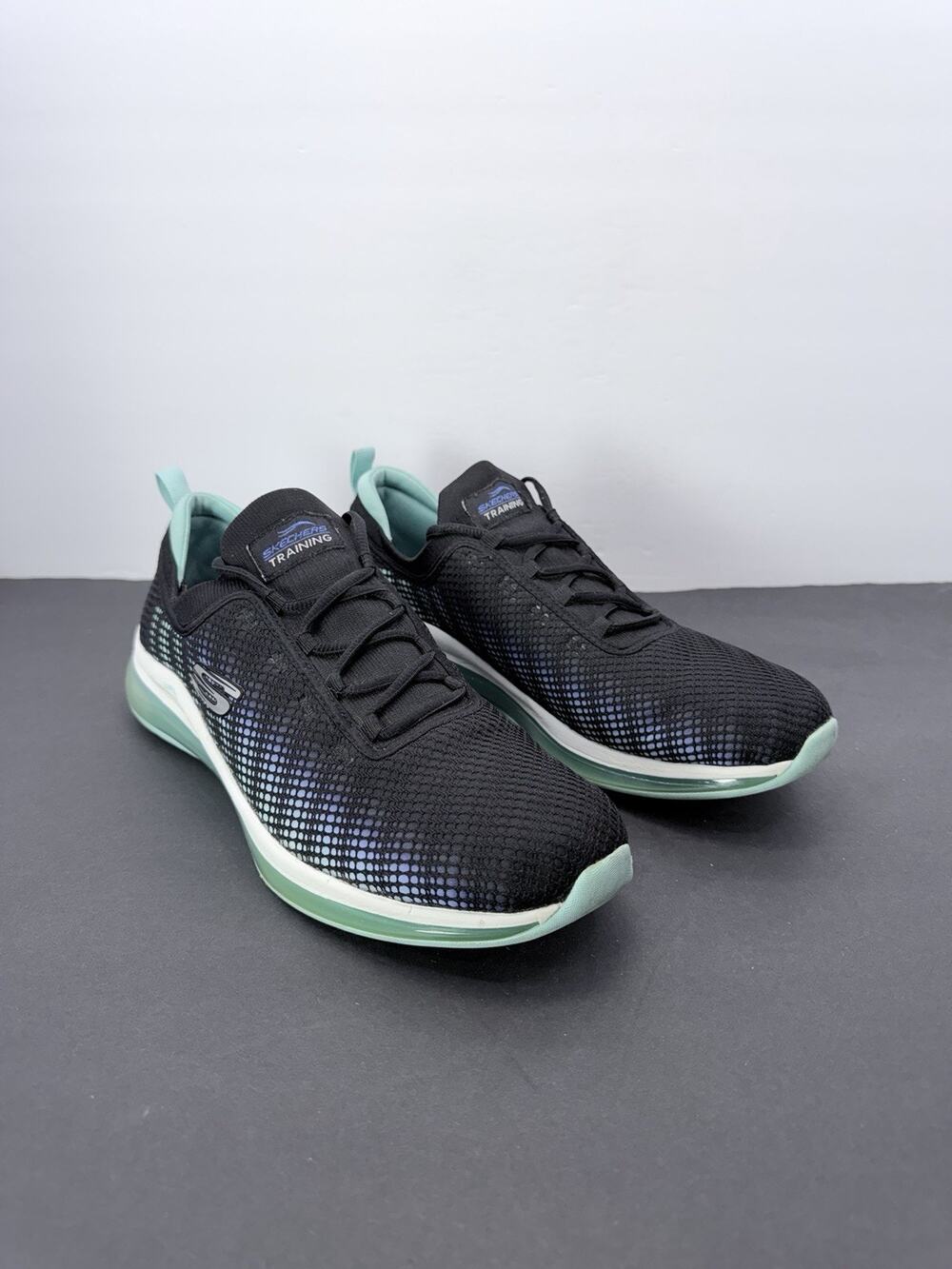 Skechers Air Element 2.0 Vivid Blush Women’s Size 11 Black /mint Sneakers